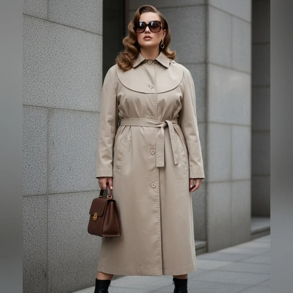 London Fog Elegant Brown Outerwear